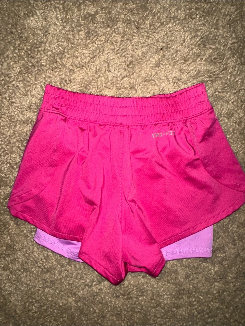 NWT Nike Pink and Lavender Shorts (4)